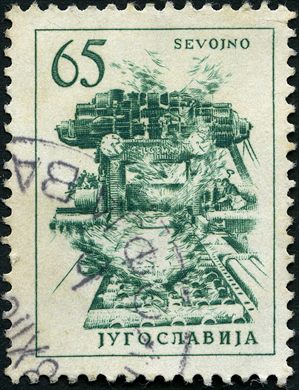 Jugoslavia - 1958 - Industria Sevojno - 65Din