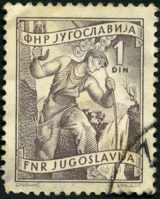 Jugoslavia - 1964 - Reconstrucao de Skopje - 25Din