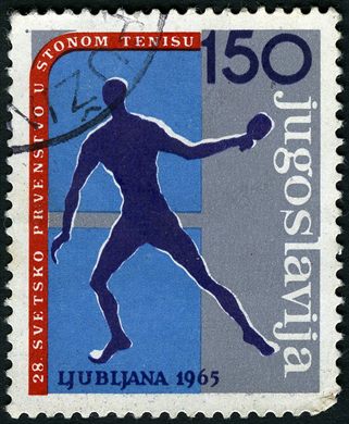 Jugoslavia - 1965 - Campeonato Mundial de Tenis de Mesa - 150Din