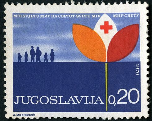 Jugoslavia - 1988 - PTT Servicos Postais Carrinha - 100Din