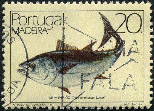 Madeira - 1986 - Fauna Marinha - Atum Patudo - 20Esc00