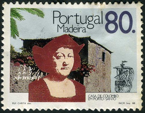 Madeira - 1988 - Casa de Colombo em Porto Santo - 80Esc00