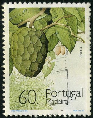 Madeira - 1990 - Frutos - 60 00