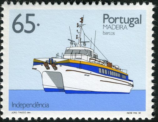 Madeira - 1992 - Barcos - Independencia - 65Esc00