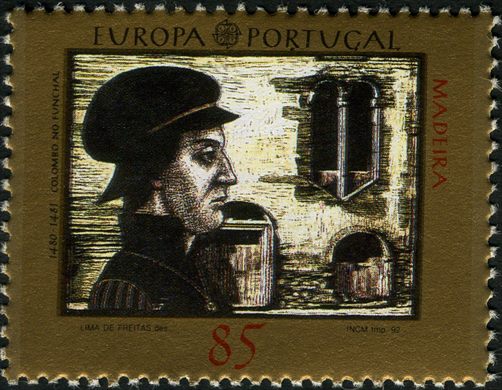 Madeira - 1992 - Europa - Descoberta da America - Colombo - 85Esc00