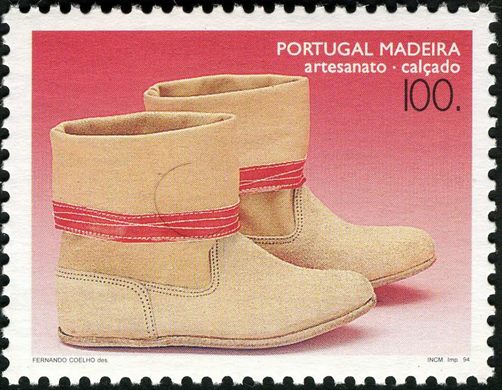 Madeira - 1994 - Artesanato - Calcado - 100Esc00