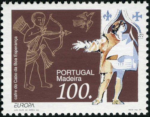 Madeira - 1994 - Europa - Descobertas - 100Esc00