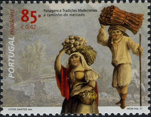 Madeira - 2001 - Paisagens e Tradicoes Madeirenses - 85 00