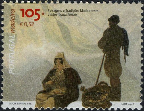 Madeira - 2001 - Paisagens e Tradicoes Madeirenses - 105 00