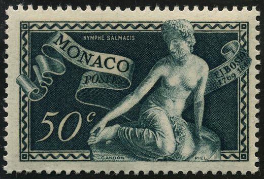 Monaco - 1948 - Homenagem a Bosio Ninfa Salmacis - 50C