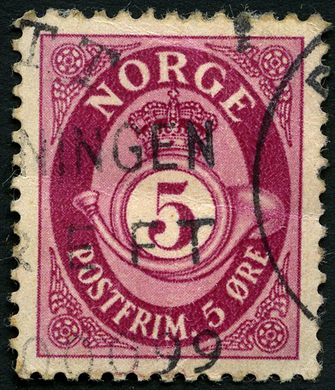 Noruega - Sem Data - Corneta Postal - 5Ore
