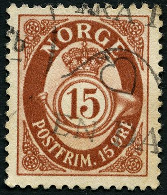 Noruega - Sem Data - Corneta Postal - 15Ore