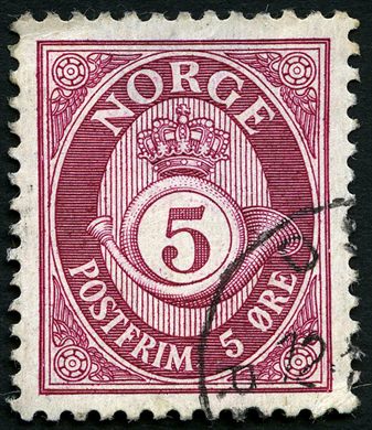 Noruega - Sem Data - Corneta Postal - 5Ore