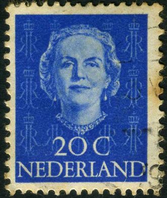 Paises Baixos - 1949 - Juliana En Face - 20C