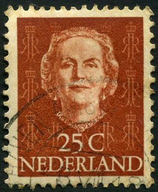 Paises Baixos - 1949 - Juliana En Face - 25C