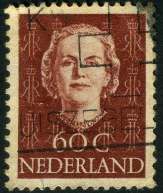 Paises Baixos - 1949 - Juliana En Face - 60C