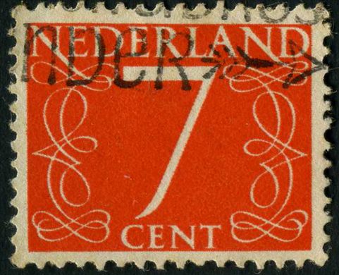 Paises Baixos - 1953 - Cijfer Van Krimpen - 7C
