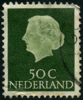 Paises Baixos - 1958 - Juliana En Perfil - 50C