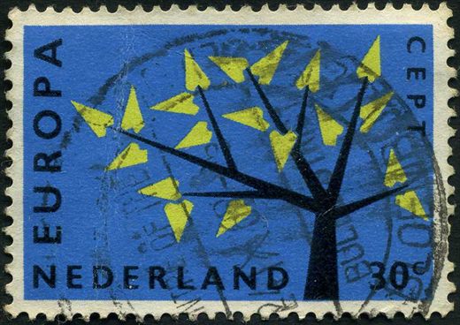 Paises Baixos - 1962 - Europa CEPT - 30C