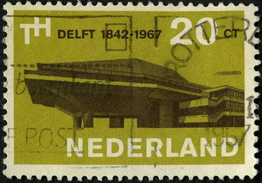 Paises Baixos - 1967 - TH Delft 1842-1967 - 20C