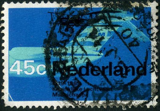 Paises Baixos - 1969 - KLM 50 Anos - 45C