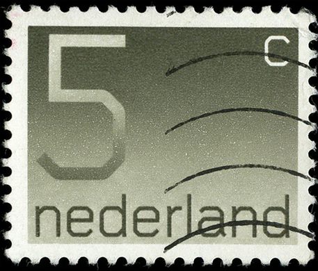 Paises Baixos - 1976 - Cijfer Crouwel - 5C