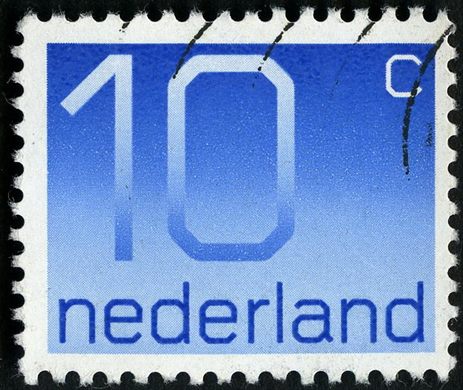 Paises Baixos - 1976 - Cijfer Crouwel - 10C