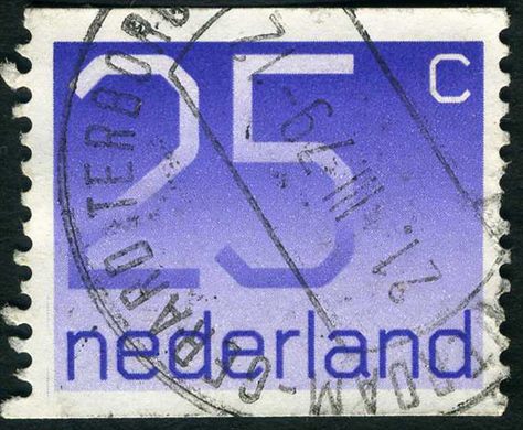 Paises Baixos - 1976 - Cijfer Crouwel - 25C