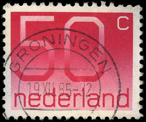 Paises Baixos - 1976 - Cijfer Crouwel - 50C