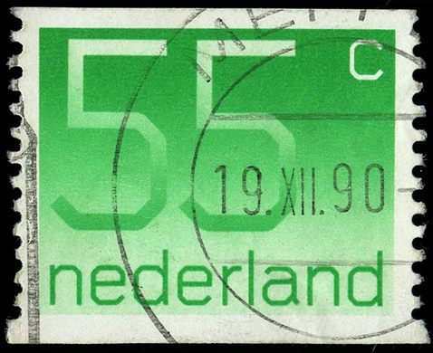 Paises Baixos - 1976 - Cijfer Crouwel - 55C