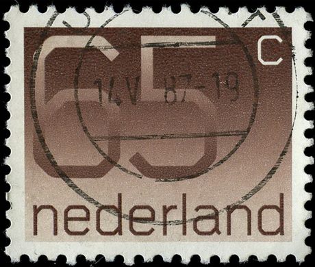 Paises Baixos - 1976 - Cijfer Crouwel - 65C