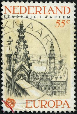 Paises Baixos - 1978 - Europa CEPT Stadhuis Haarlem - 55C