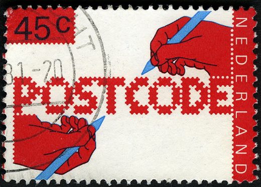 Paises Baixos - 1978 - Introducao do Codigo Postal - 45C