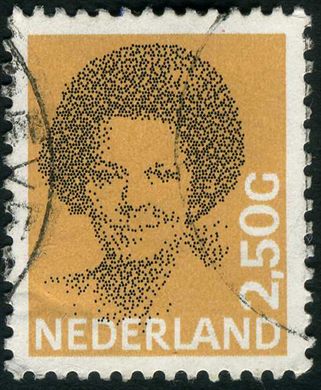 Paises Baixos - 1981 - Beatrix Struycken - 2.50G