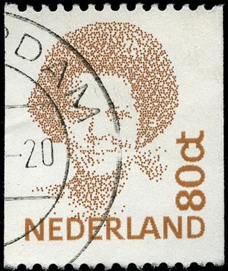 Paises Baixos - 1982 - Beatrix Struycken - 80C