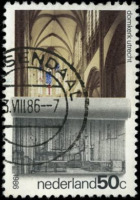 Paises Baixos - 1986 - Selos de Verao Domkerk Utrecht - 50C
