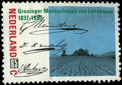 Paises Baixos - 1987 - Groninger Maatschappij van Landbouw - 65C