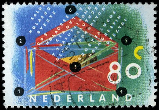 Paises Baixos - 1993 - Saudacoes - 80C