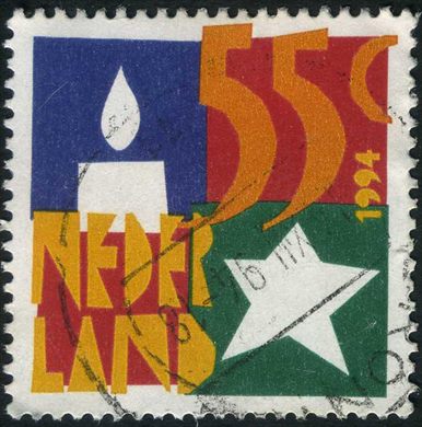 Paises Baixos - 1994 - Decemberzegels - 55C