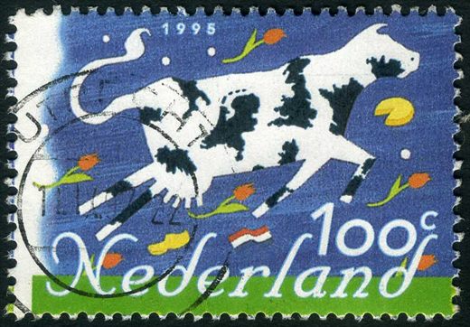 Paises Baixos - 1995 - Tien Voor Europa Vaca - 100C