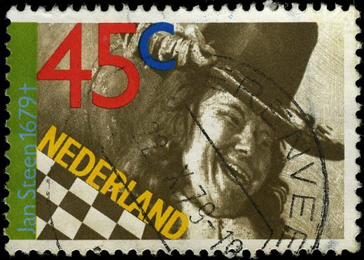 Paises Baixos - 1996 - Zomerzegels Jan Steen - 45C