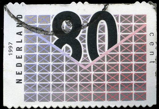 Paises Baixos - 1997 - Serie Desconhecida - 80C