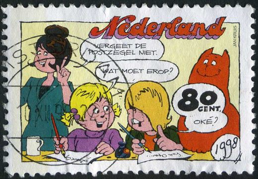 Paises Baixos - 1998 - Strip Jan Kruis - 80C