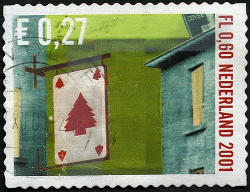 Paises Baixos - 2001 - Selo de Dezembro - 0.60Fl