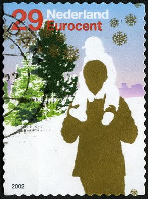 Paises Baixos - 2002 - Decemberzegels - 0.29Euro