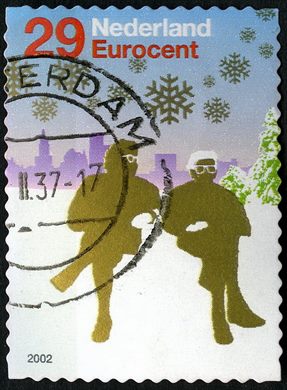 Paises Baixos - 2002 - Decemberzegels - 0.29Euro