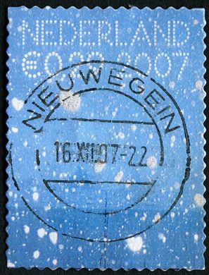 Paises Baixos - 2007 - Selo de Dezembro - 0.39Euro