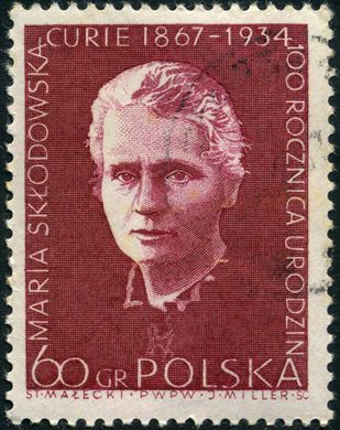 Polonia - 1954 - Maria Sklodowska Curie - 60Gr