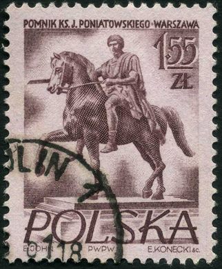Polonia - 1955 - Monumentos Varsovia - Dzierzynski - 10Gr
