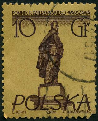Polonia - 1955 - Monumentos Varsovia - Fraternidade Armas - 20Gr